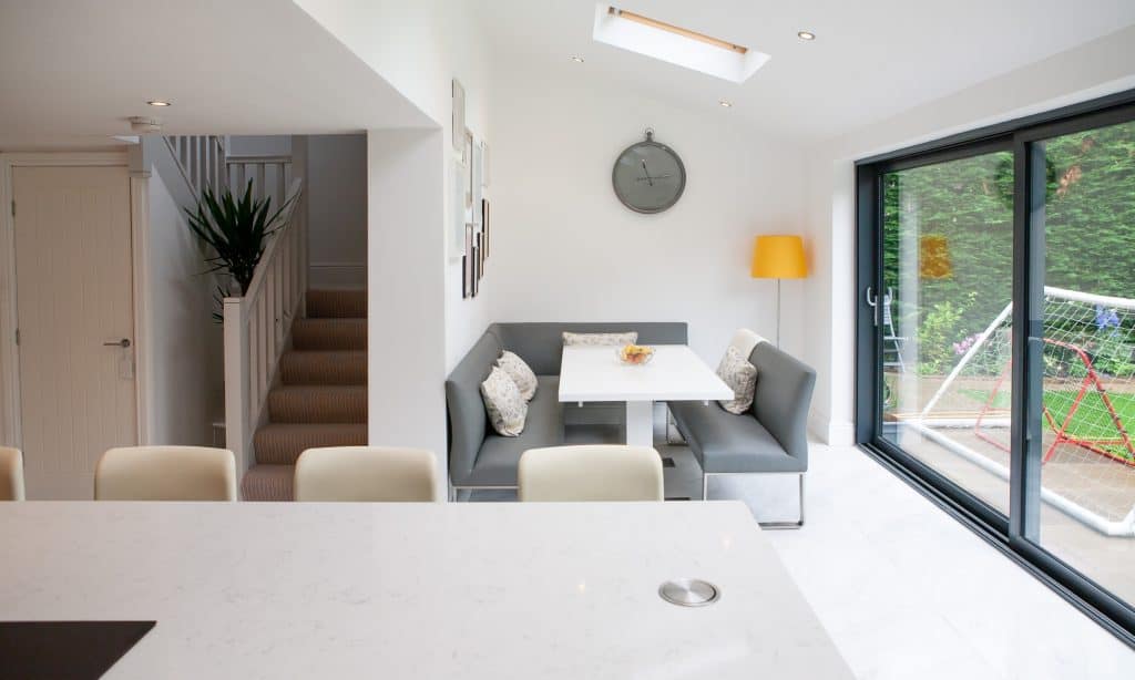 7 Kitchen Seating Ideas To Suit Every Space Modern Contrasting Kitchen