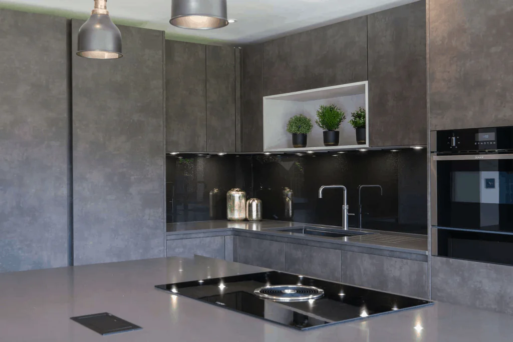 German Kitchen Showcase – Design Ideas From Pronorm & Warendorf Grey Open Plan Kitchen
