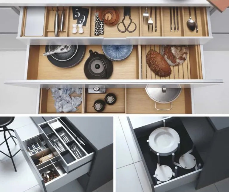 Storage Solutions from Kreativ Kitchens